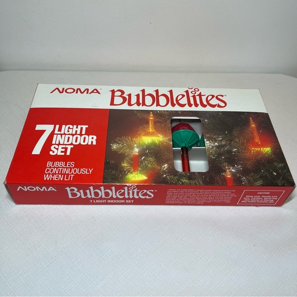 Vintage NOMA Bubblelites 7 Light Indoor Set - Picture 4 of 9